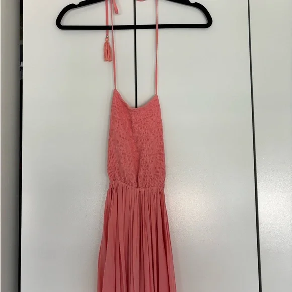 Naia Dress in Dusty Rose & White Gradasi - Picture 2 of 6